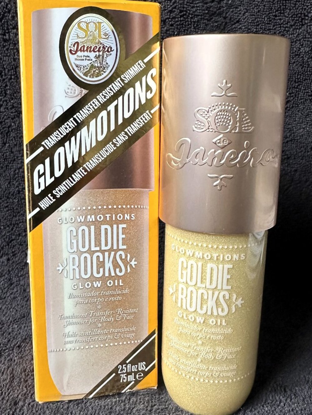 Sol de Janeiro Glowmotions Glow Oil - Shade - Goldie Rocks
